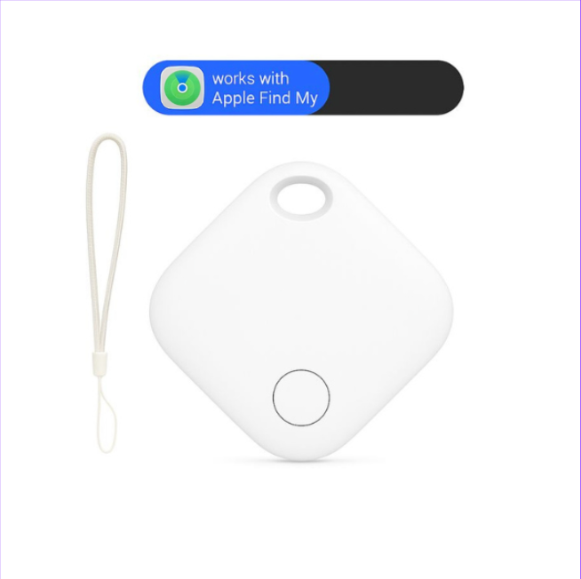 Air Tag GPS Tracker, Colour White, Front Angle